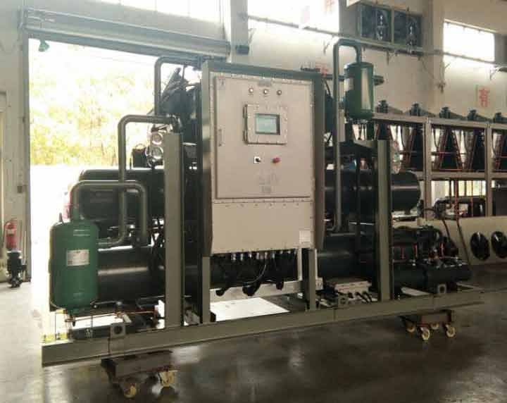 水冷螺桿低溫復疊式制冷機組